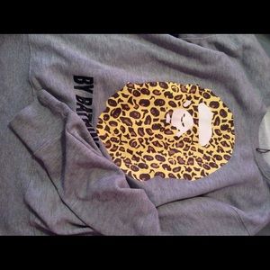 Bape pull over sweatshirt